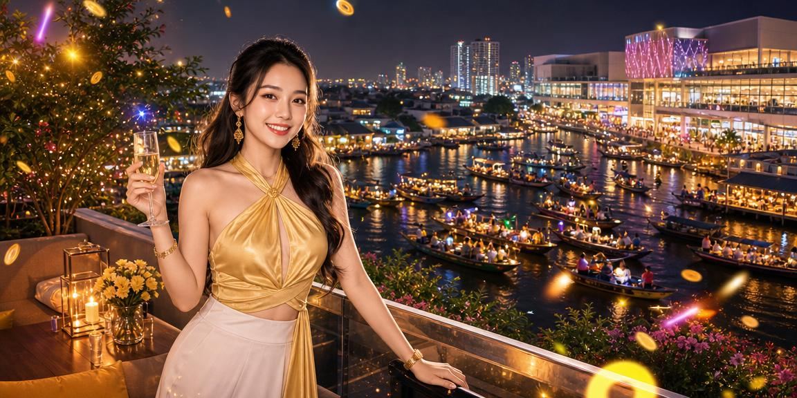 Người dùng khu vực Mekong xem kết quả xổ số 975 tại chợ đêm